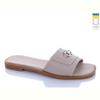 Купить Шлепанцы Garti 44 бежевий шк. на obuv-plus.com.ua
