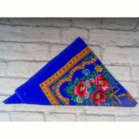 Купить Платок Shawls P177 blue на obuv-plus.com.ua