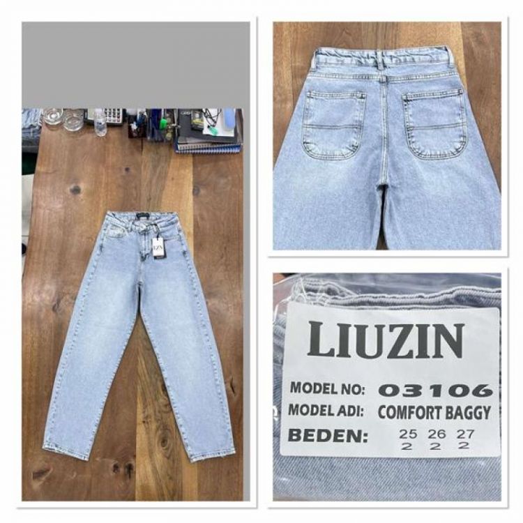 Купить Джинсы Maxim Jeans 03106 l.blue на obuv-plus.com.ua