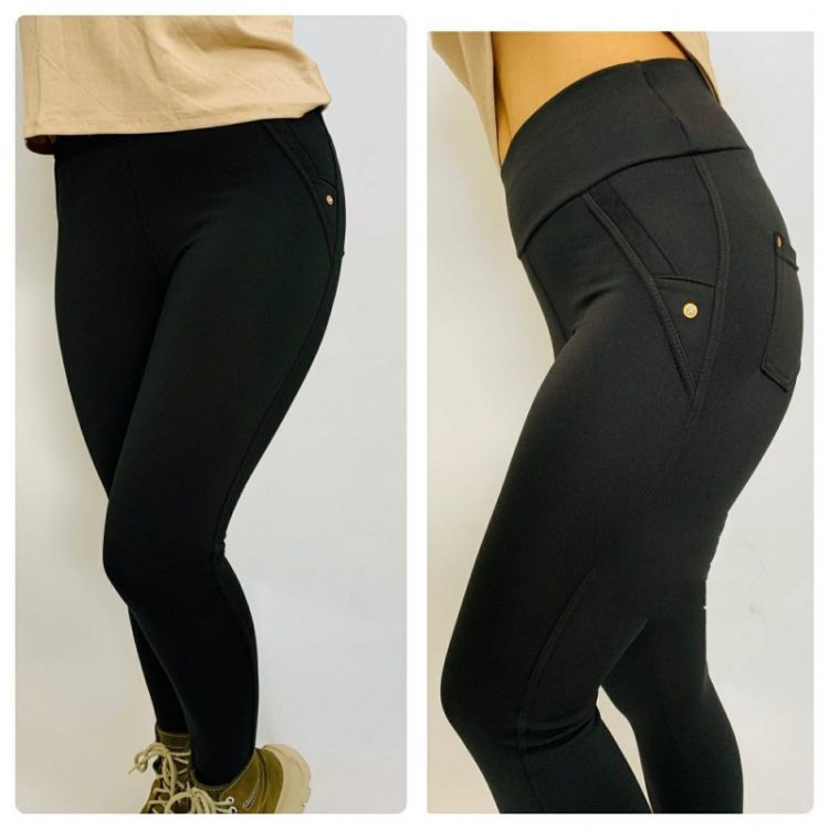 Купить Лосины Sport style 50384 black на obuv-plus.com.ua
