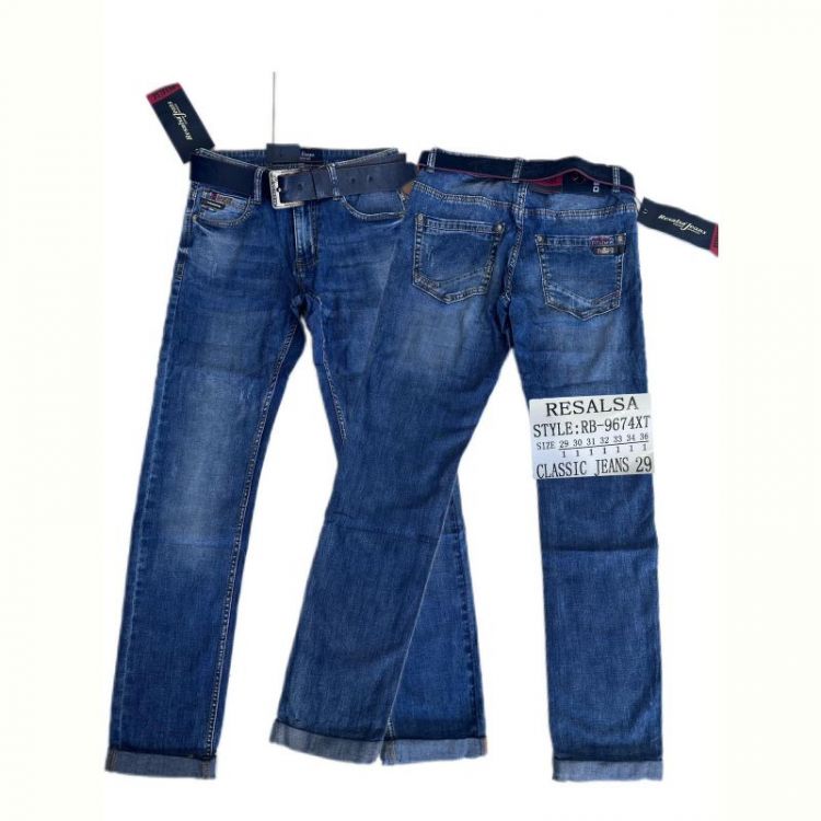 Купить Джинсы God Baron RB-9674XT blue на obuv-plus.com.ua