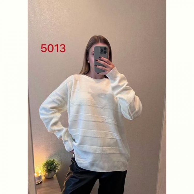 Купить Свитер FSN 5013-3 white на obuv-plus.com.ua