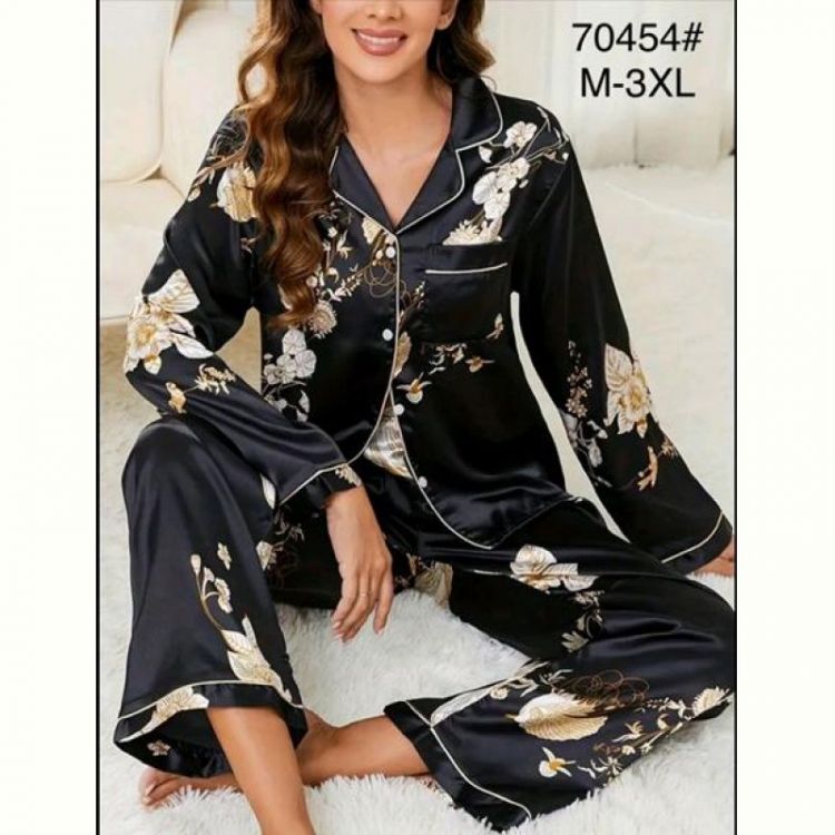 Купить Пижама Romeo life 70454 black на obuv-plus.com.ua