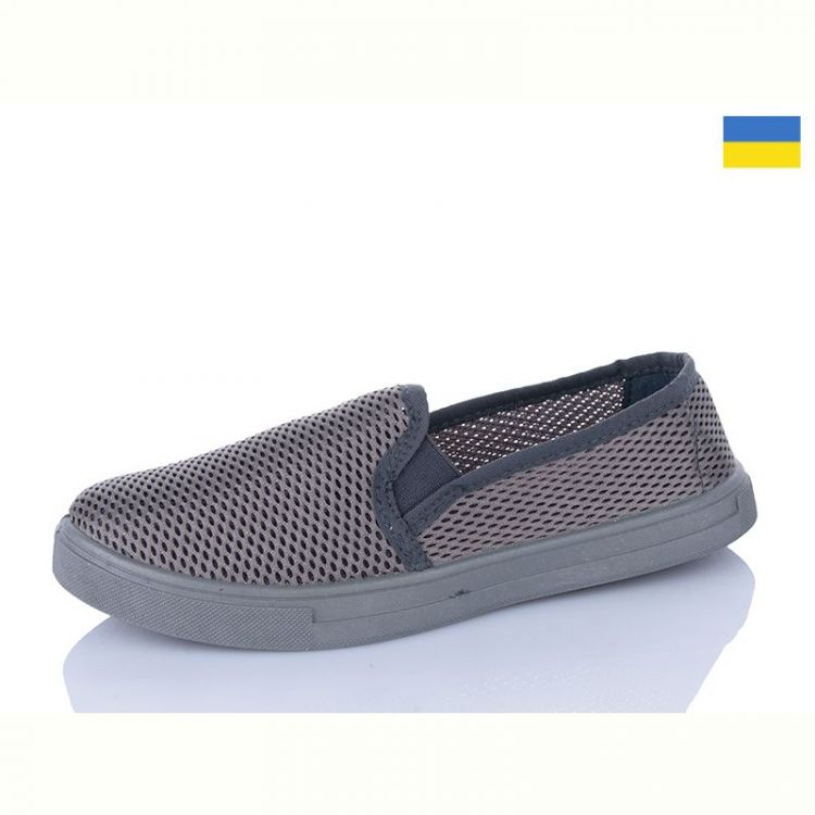 Купить Слипоны RGP Мокасини сірий на obuv-plus.com.ua