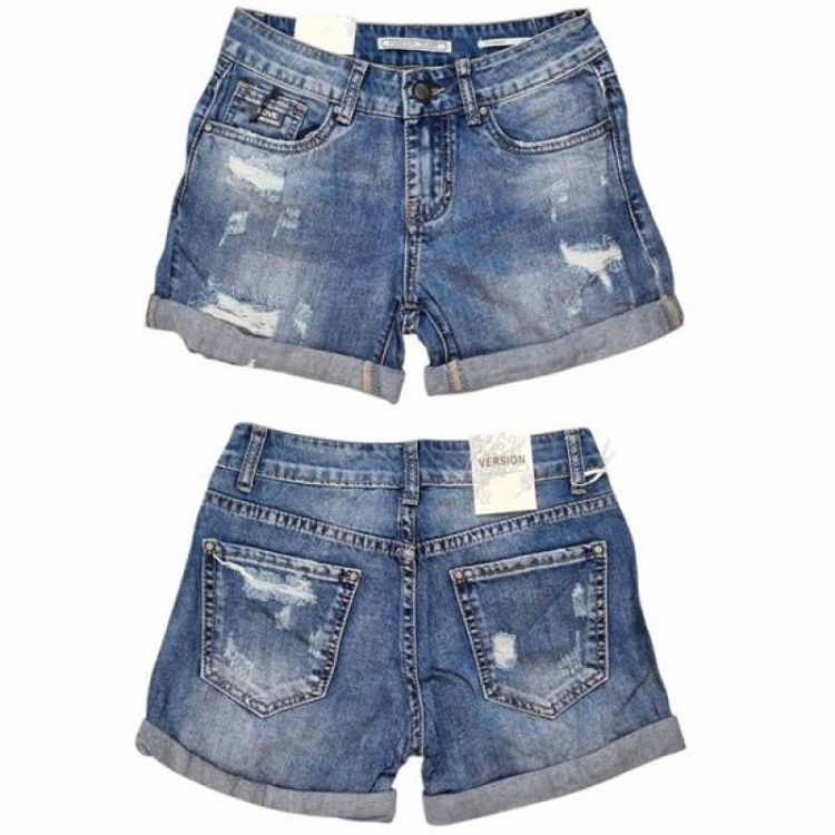 Купить Шорты Maxim Jeans 8429 blue на obuv-plus.com.ua