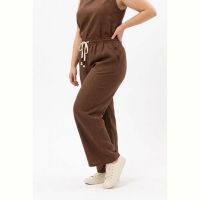 Купить Штаны Sport style 49058 brown на obuv-plus.com.ua