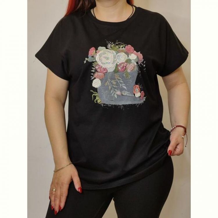 Купить Футболка Kosta KS84 black на obuv-plus.com.ua