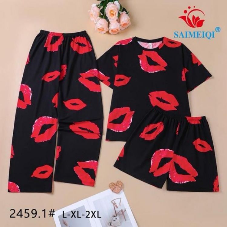 Купить Пижама Estima 2459-1 black на obuv-plus.com.ua