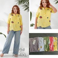 Купить Блузка JJF 909 green на obuv-plus.com.ua