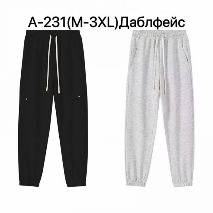 Купить Штаны спорт Ale-Ate A231 black на obuv-plus.com.ua