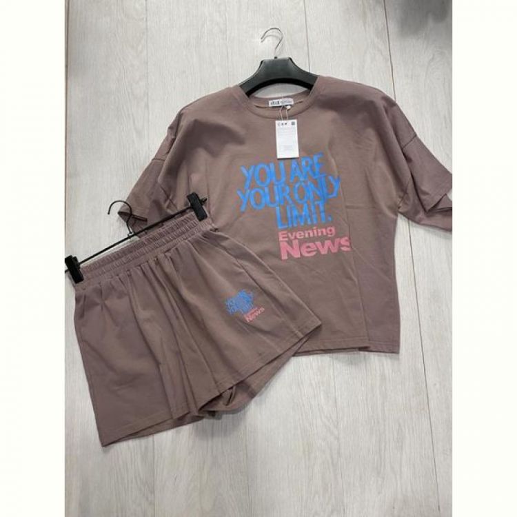 Купить Костюм спорт Annet AZ0160 brown на obuv-plus.com.ua