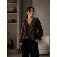 Купить Блузка New Season RB112 brown на obuv-plus.com.ua