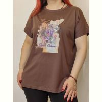 Купить Футболка Kosta KS86 brown на obuv-plus.com.ua