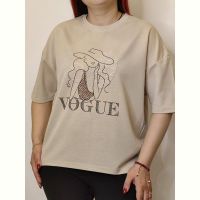 Купить Футболка Kosta A101 beige на obuv-plus.com.ua