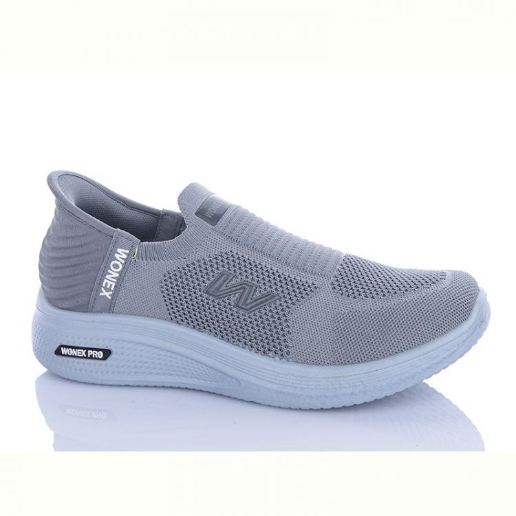 Купить Кроссовки Wonex 45-408 grey на obuv-plus.com.ua