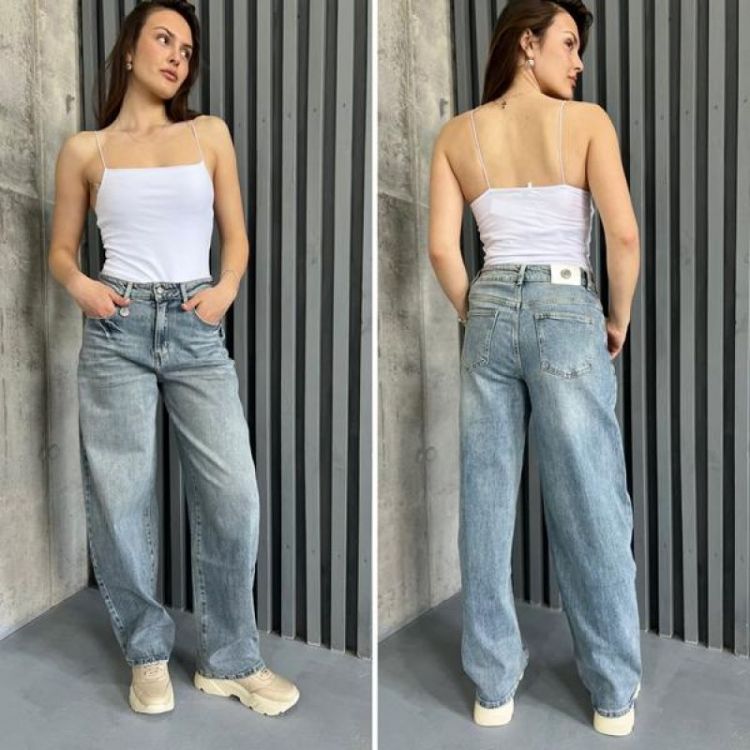 Купить Джинсы i8denim Women TB145 l.blue на obuv-plus.com.ua