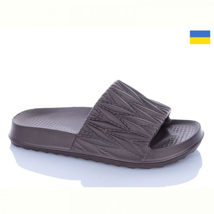 Купить Шлепанцы Gipanis DS-81 шоколад  на obuv-plus.com.ua
