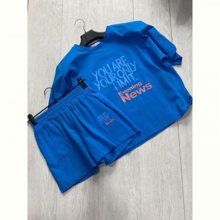 Купить Костюм спорт Annet AZ0160 blue на obuv-plus.com.ua