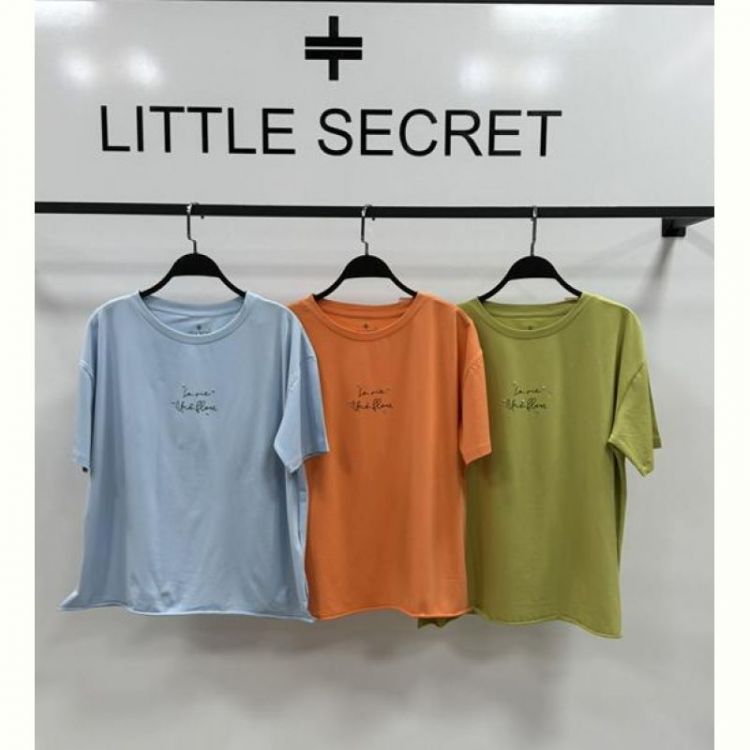 Купить Футболка Little Secret 600094 l.blue на obuv-plus.com.ua