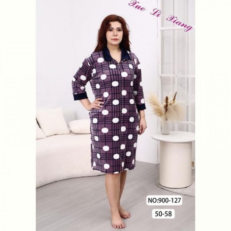 Купить Халат Anion 900-127 violet на obuv-plus.com.ua