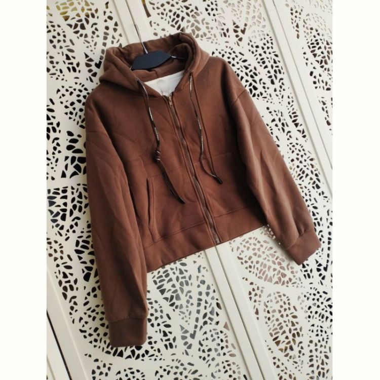 Купить Кофта спорт Lora LR963 brown на obuv-plus.com.ua