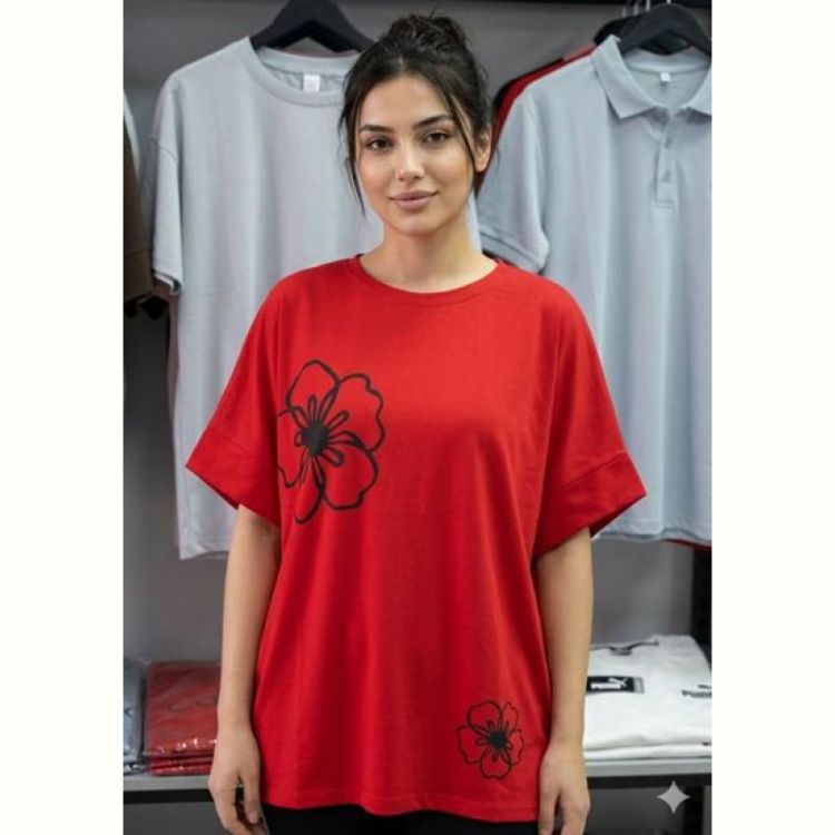 Купить Футболка Newe 501 red на obuv-plus.com.ua