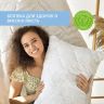 Купить Подушка 50х70 см Air Dream Classic IDEIA с молнией, антиаллергенная, регулируемая высота, премиум микрофибра на obuv-plus.com.ua