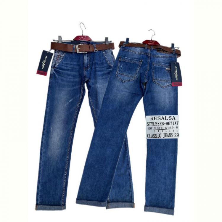 Купить Джинсы God Baron RB-9671XT blue на obuv-plus.com.ua