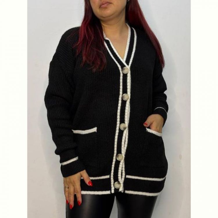 Купить Кардиган Kosta 571 black на obuv-plus.com.ua