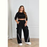 Купить Штаны спорт Saint Wish 6087 black на obuv-plus.com.ua