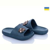Купить Шлепанцы Cross 022 тачки синій на obuv-plus.com.ua