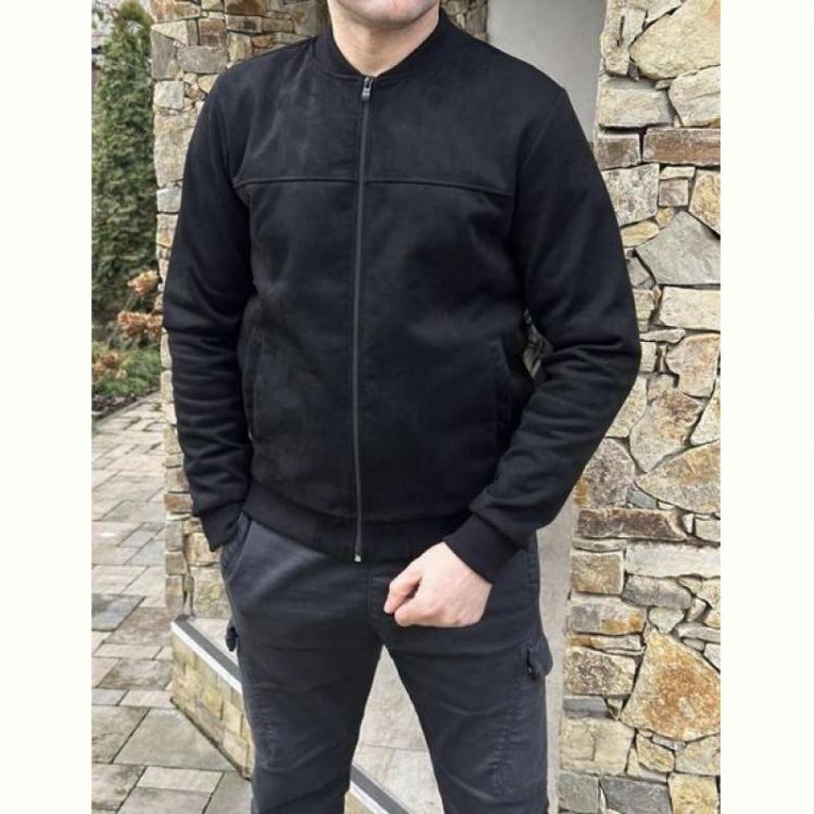 Купить Кофта спорт Sport style 10129 black на obuv-plus.com.ua