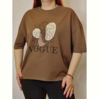 Купить Футболка Kosta A101 brown на obuv-plus.com.ua
