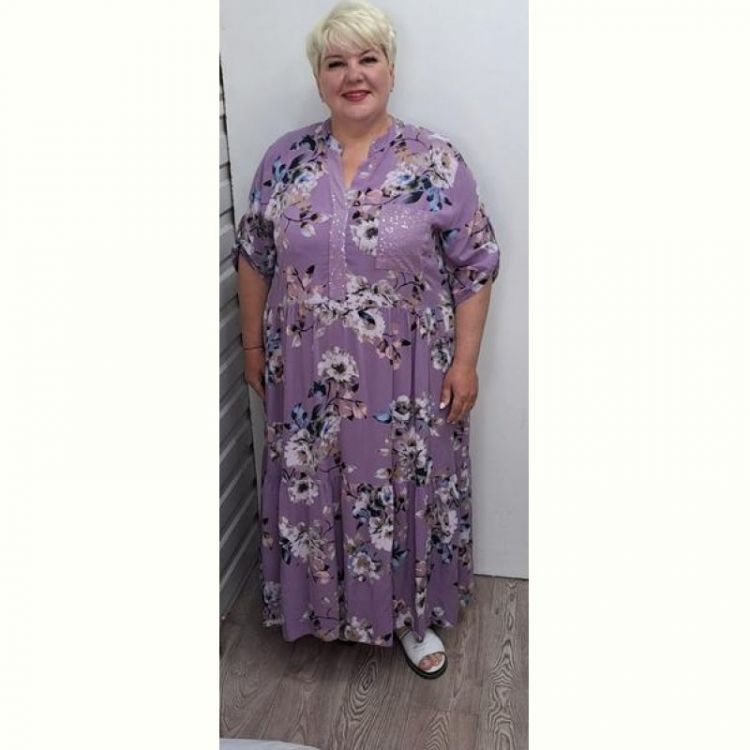 Купить Платье Romeo life RL1063 lilac на obuv-plus.com.ua