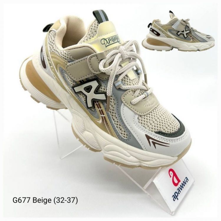 Купить Кроссовки Apawwa Apa-G677 beige на obuv-plus.com.ua