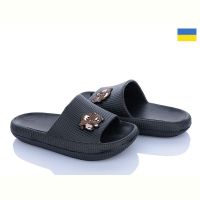 Купить Шлепанцы Cross 022 чорний на obuv-plus.com.ua