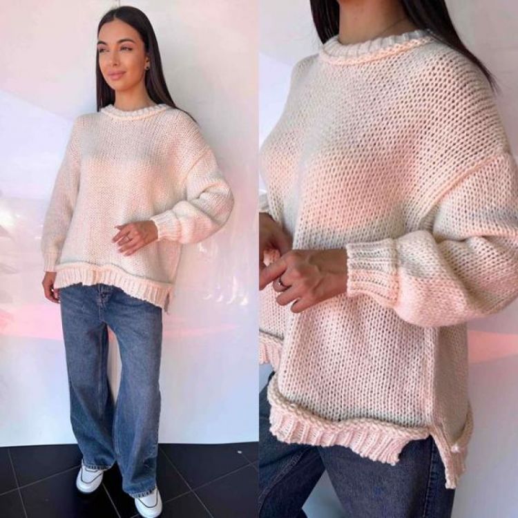 Купить Свитер i8denim Women TB94 beige на obuv-plus.com.ua