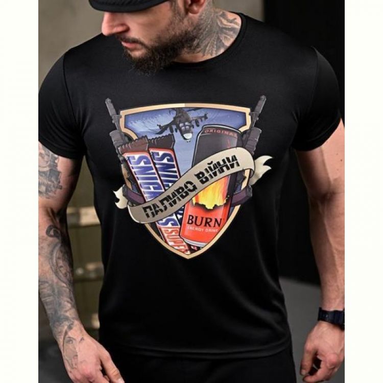 Купить Футболка Madoka 1095 black на obuv-plus.com.ua