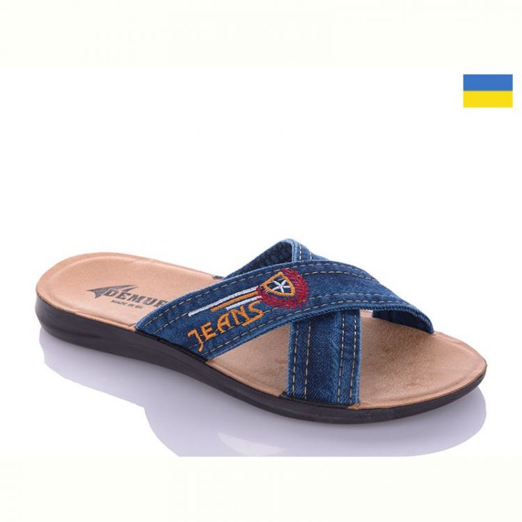 Купить Шлепанцы Demur MD26-2-2130 синій на obuv-plus.com.ua