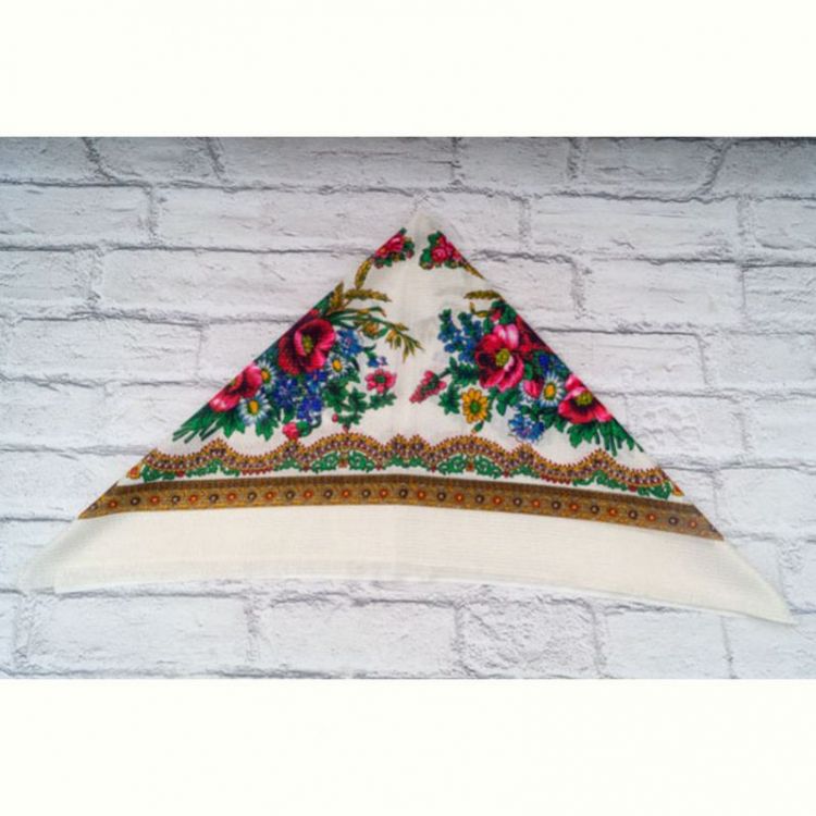 Купить Платок Shawls P169 white люрикс на obuv-plus.com.ua