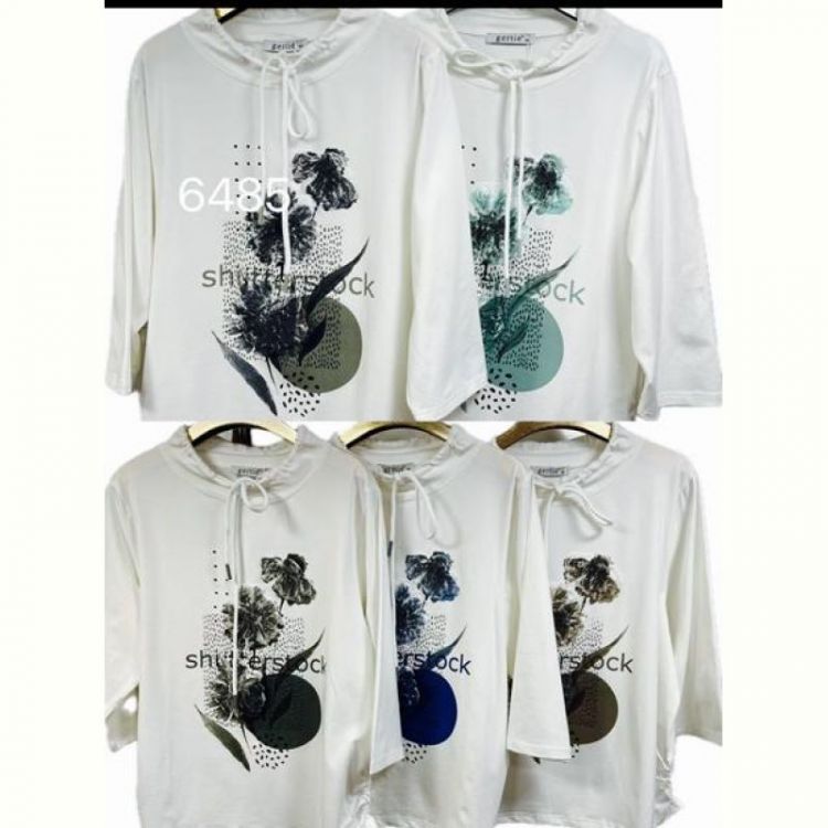 Купить Свитер Gertie 6485 white-blue на obuv-plus.com.ua