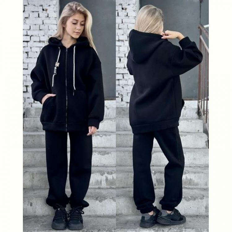 Купить Костюм спорт Karolina KR333 black на obuv-plus.com.ua