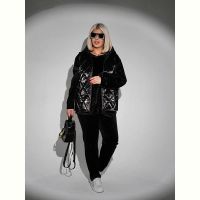 Купить Костюм спорт Seven Zikina 1345 black на obuv-plus.com.ua