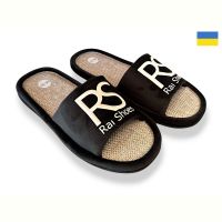 Купить Тапочки Rai Shoes Шльопки RS чорний на obuv-plus.com.ua