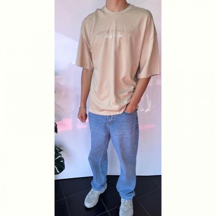 Купить Футболка i8denim 2057 beige на obuv-plus.com.ua