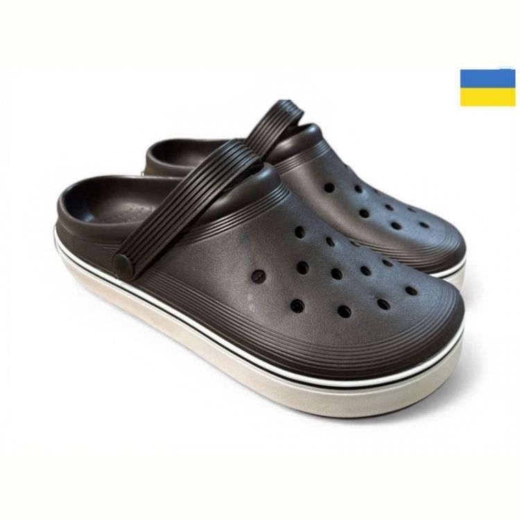 Купить Кроксы Dago 523 шоколад на obuv-plus.com.ua