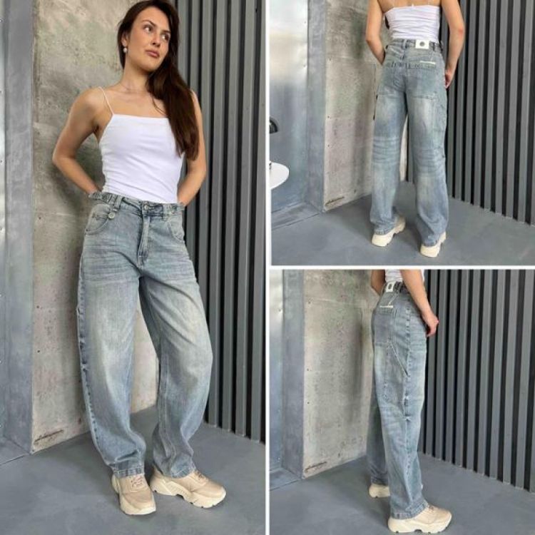 Купить Джинсы i8denim Women TB150 l.blue на obuv-plus.com.ua