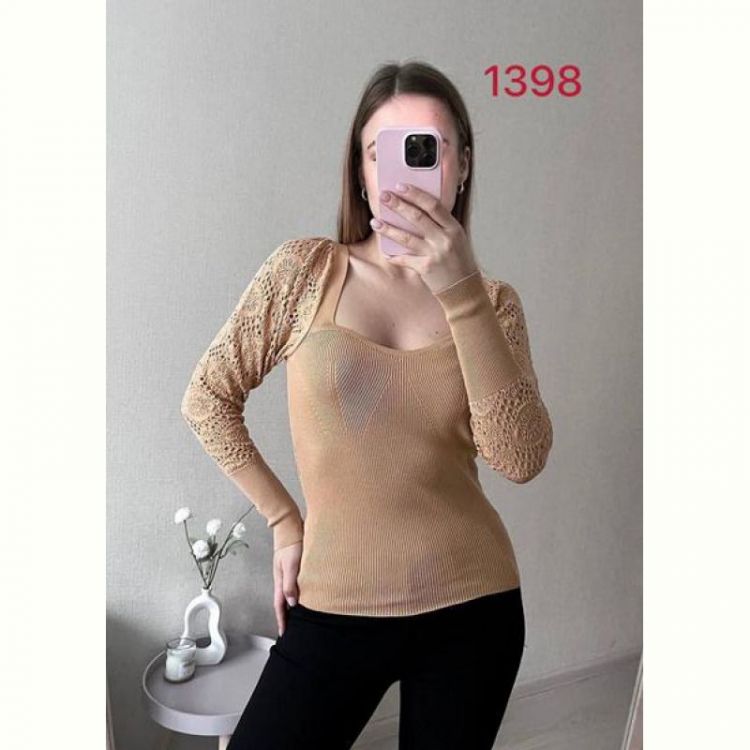 Купить Свитер FSN 1398 beige на obuv-plus.com.ua