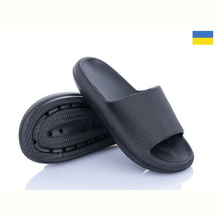 Купить Шлепанцы Cross 023 чорний на obuv-plus.com.ua