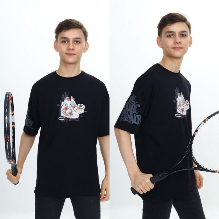 Купить Футболка MMZ M183 black на obuv-plus.com.ua